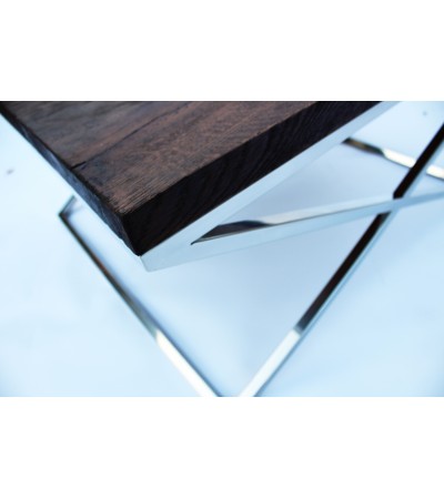 Stolik kawowy Steel&Oak Cross