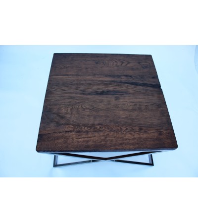 Stolik kawowy Steel&Oak Cross