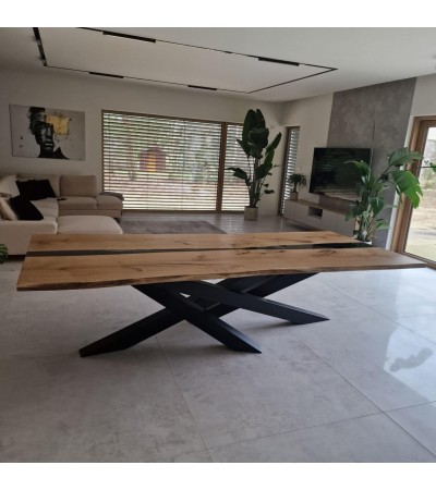 Stół Epoxy X-Cross konferencyjny