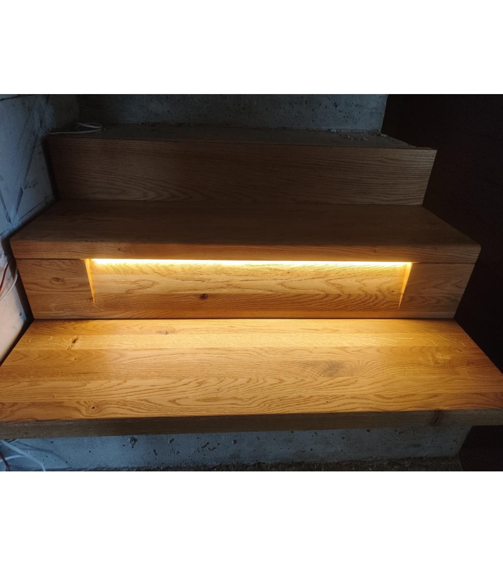 Stopnie dębowe pod wymiar