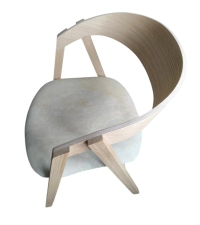 Krzesło dębowe Viko lakierowane