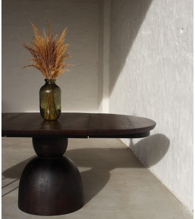 Stół Aura toczone kule u podstawy