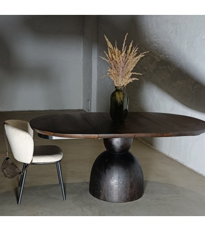 Stół Aura toczone kule u podstawy