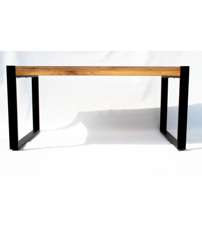 Stół dębowy Grand – lity dąb, blat 80 mm