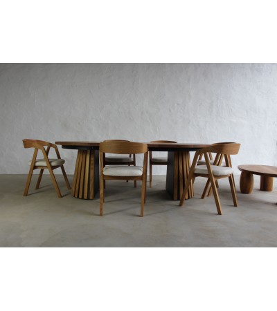 Stół Omnis okrągły z opcją rozkładania