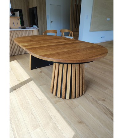 Stół Omnis okrągły z opcją rozkładania
